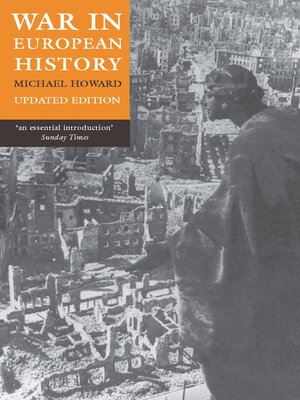 cover image of War in European History